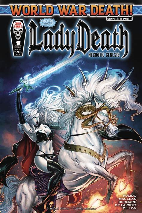 lady death nude|Lady Death Porn Comics